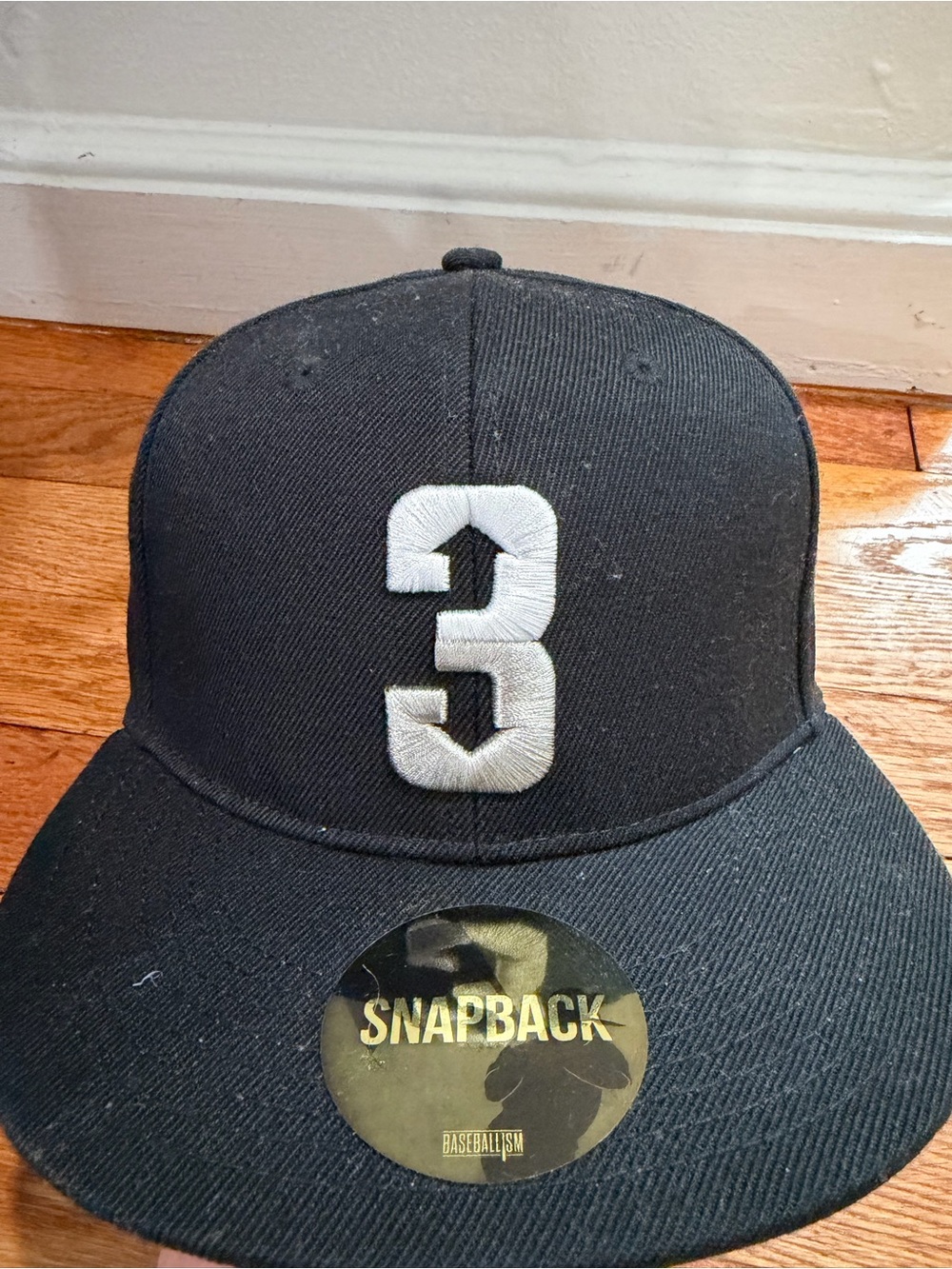 Baseballism 3 Up 3 Down Snapback Hat New Never Worn